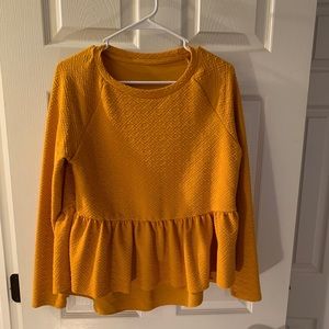 Yellow/mustard sweater - L